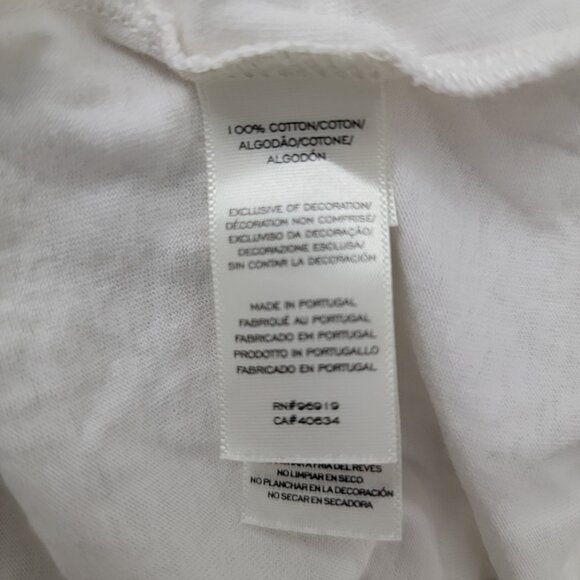 Heaven by Marc Jacobs Crochet Teddy Bear Ringer Tee XL - Picture 5 of 6